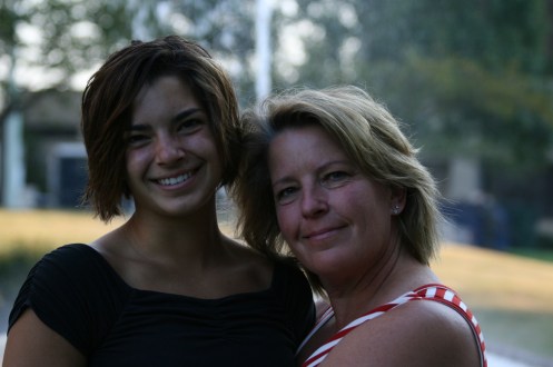 Mom and Becks